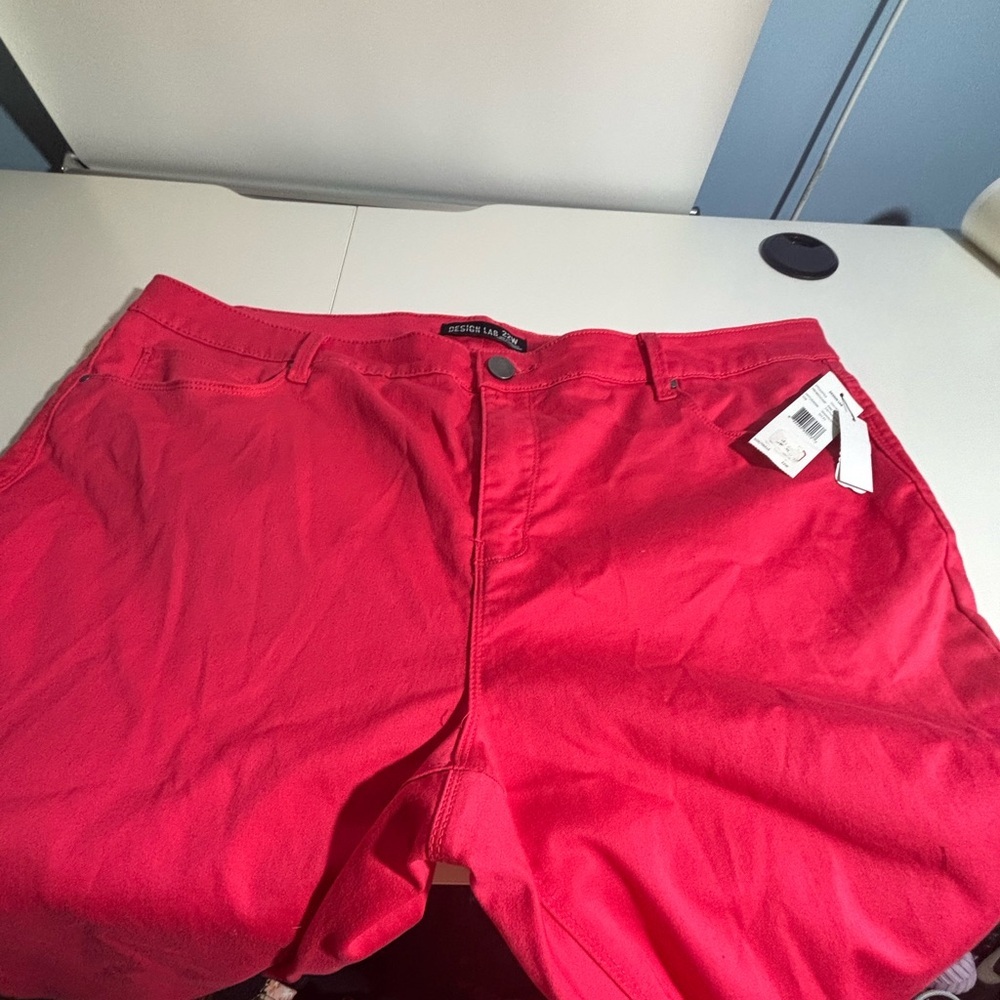 NWT Lord & Taylor Pink Skinny Jeans - Picture 7 of 8